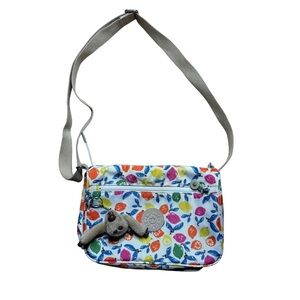 Kipling Syro Crossbody Shoulder Bag Purse Citrus Mash.